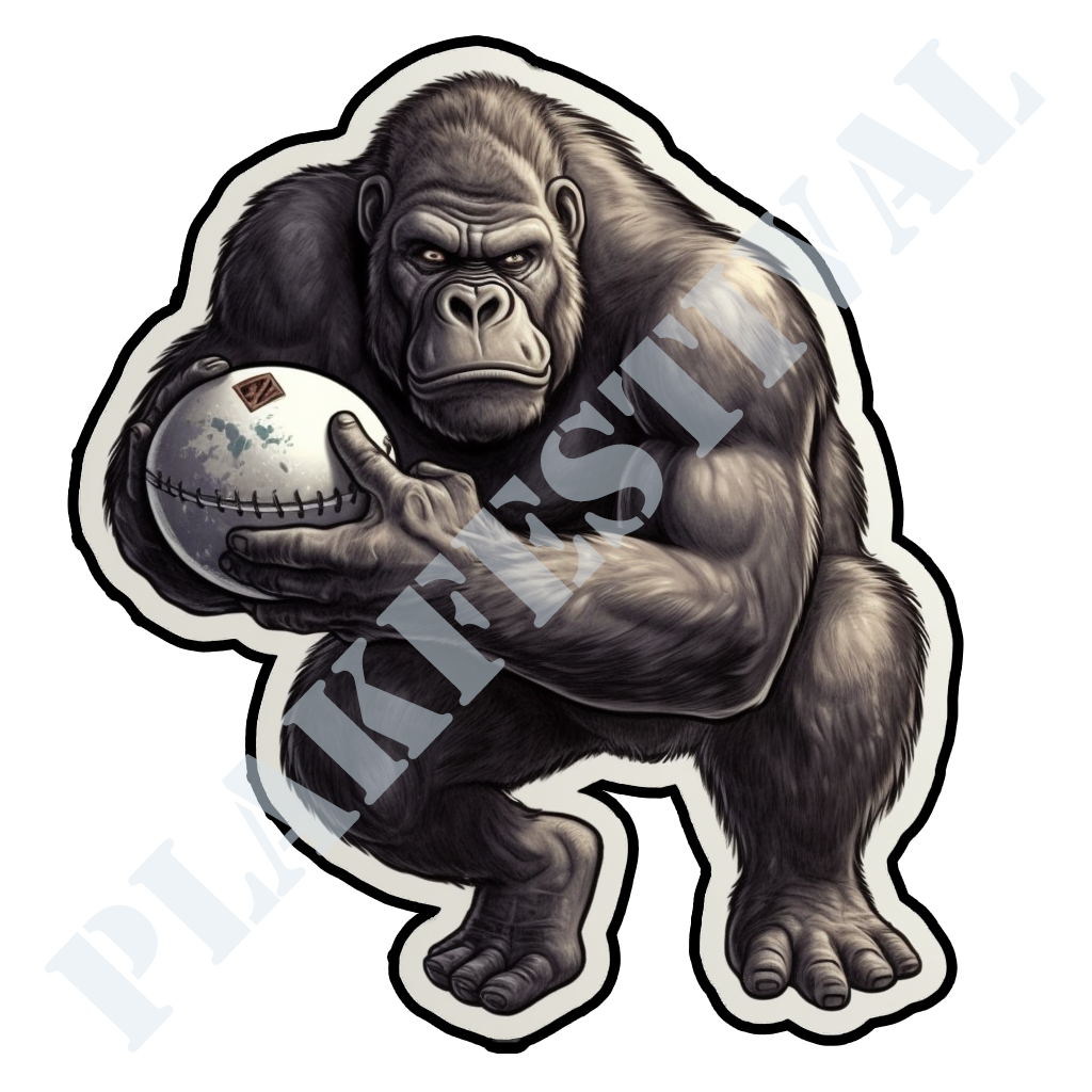 Unleash the indomitable power of our 'Rugby Beast' sticker | Dominate the field with unparalleled willpower!