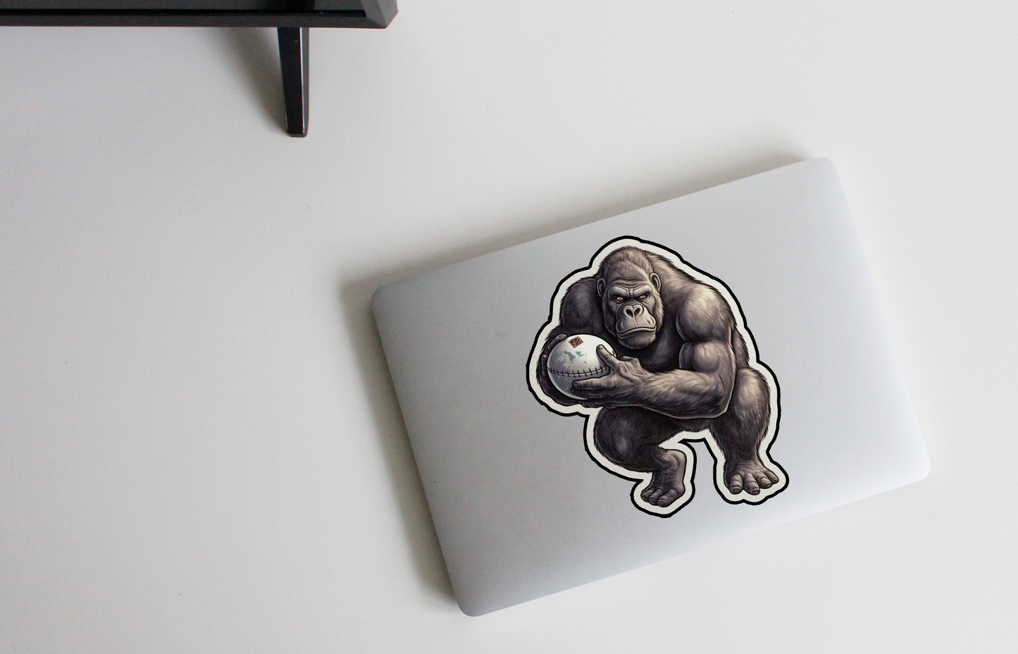 Unleash the indomitable power of our 'Rugby Beast' sticker | Dominate the field with unparalleled willpower!